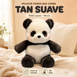 Peluche panda que corre