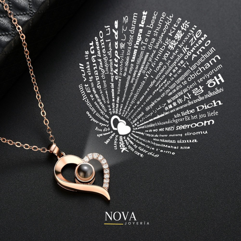 Collar te amo en 100 Idiomas