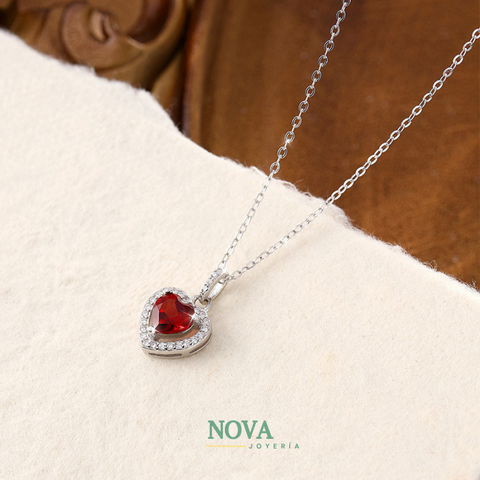 Collar Corazón Promesa 💖