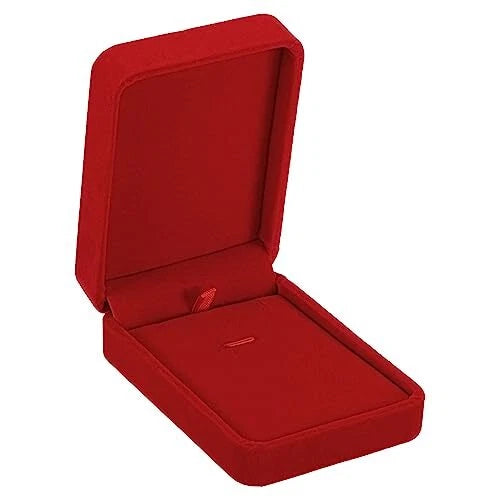 Estuche terciopelo rojo