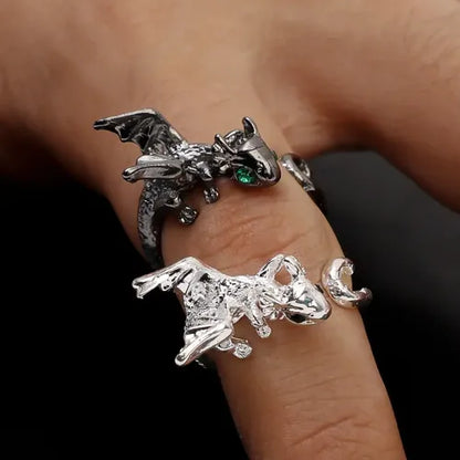 Set Anillos Chimuello y Furia | Talla ajustable + Caja de regalo ✨