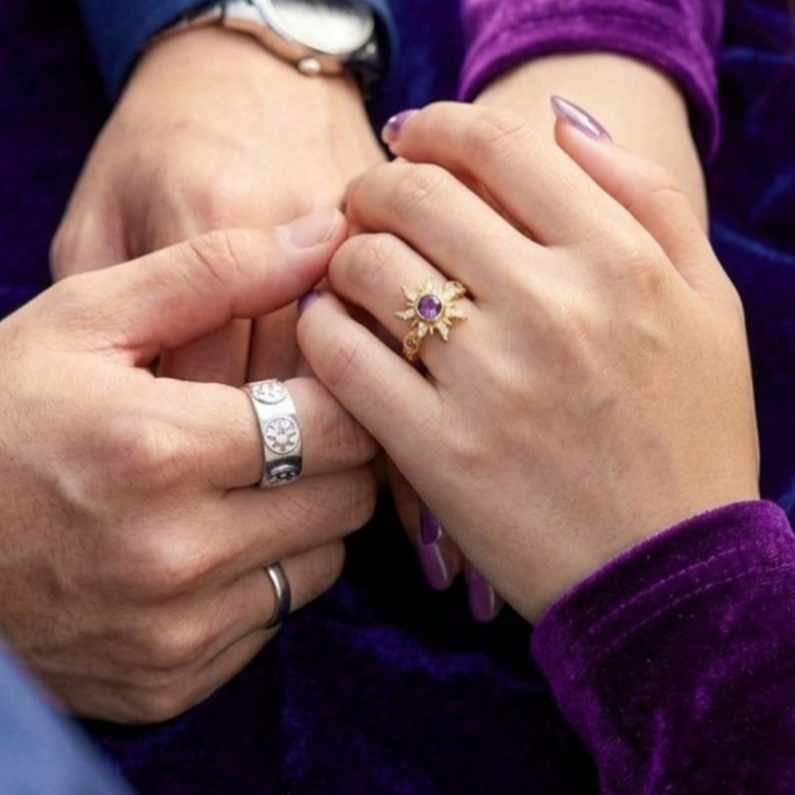Anillos Rapunzel y Flynn