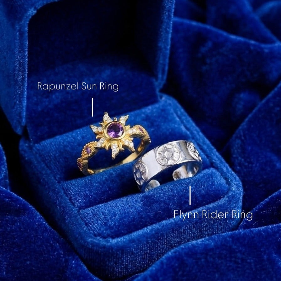 Anillos Rapunzel y Flynn