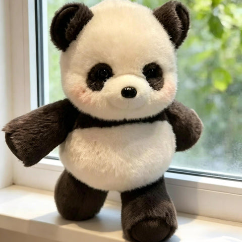 Peluche panda que corre